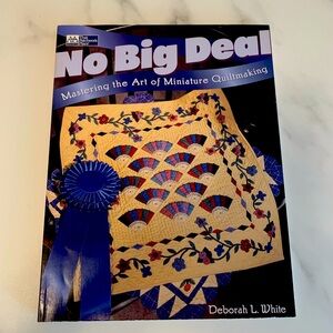 No Big Deal Quilting Book